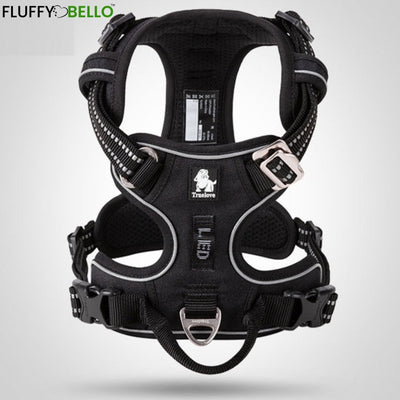 FLUFFY GESCHIRR™ - Premium Hundegeschirr - Fluffy Bello