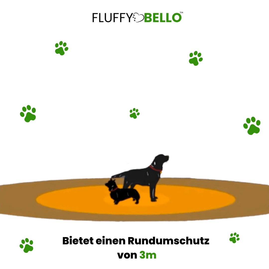 FLUFFY SCHUTZ™ - DER NR 1. CHEMIEFREIE ZECKENSCHUTZ ANHÄNGER - Fluffy Bello