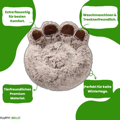 Fluffy Wolke™ - Kuscheliges Hundebett - Fluffy Bello